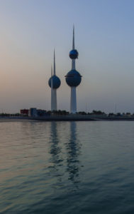 Kuwait City - location filming in Kuwait.