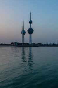Kuwait City - location filming in Kuwait.