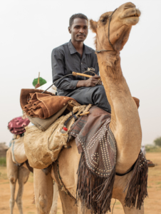 A Rezeigat nomad, South Darfur, Sudan.