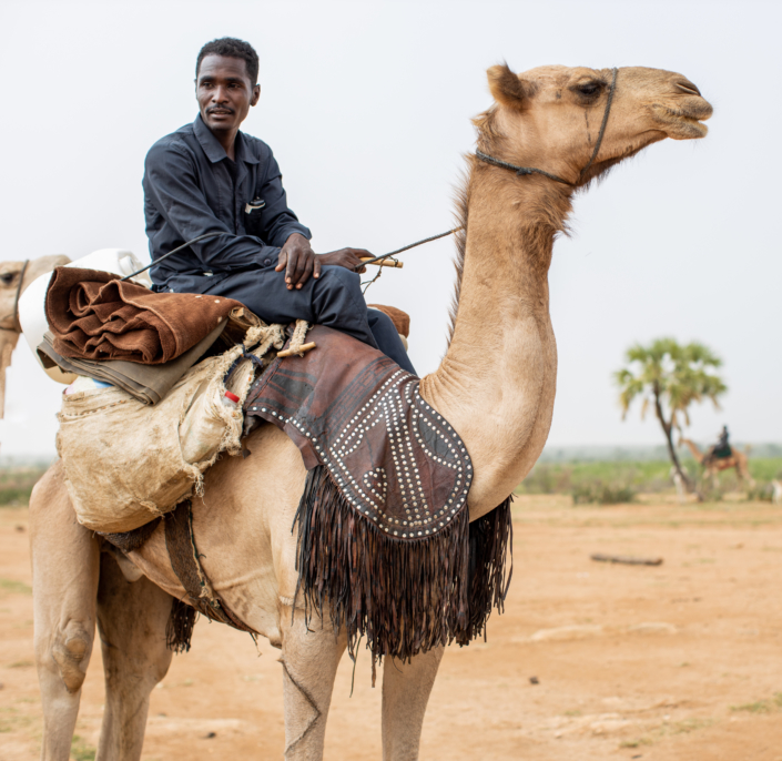 A Rezeigat nomad, South Darfur, Sudan.