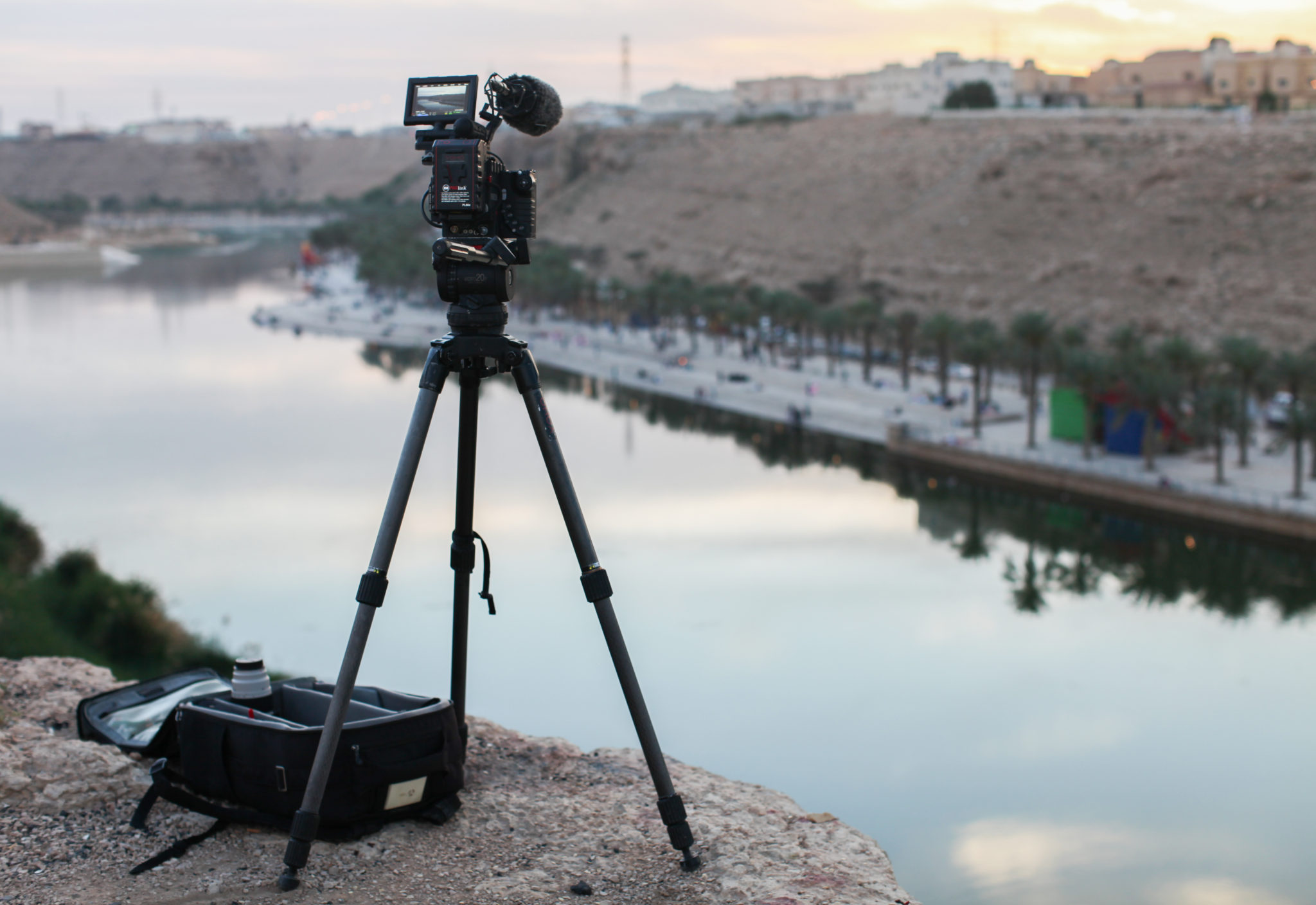 Yoho Media; Filming at Wadi Namar in Saudi Arabia