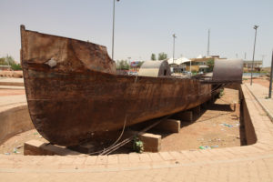 The Bordain Steamer, Khartoum, Sudan.