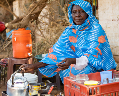 Sudanese street coffee