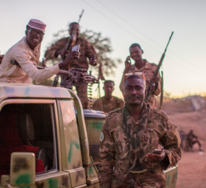 RSF soldiers, Nyala Darfur